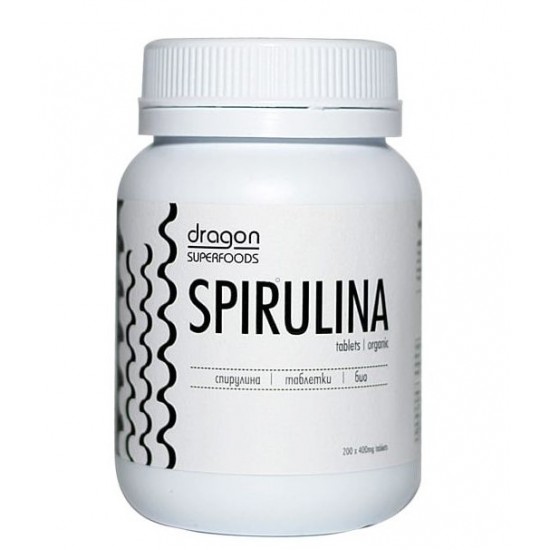 Dragon Superfoods Био Спирулина на таблетки 200бр