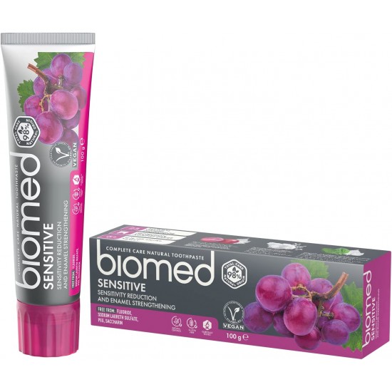 Biomed Sensitive укрепваща паста за чувствителни зъби 100г