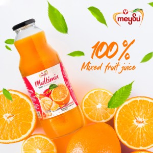 Meysu 100% сок мултивитамин без захар 1л