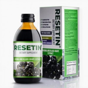 Resetin екстракт от люспи и семки на арония и червено грозде 250мл