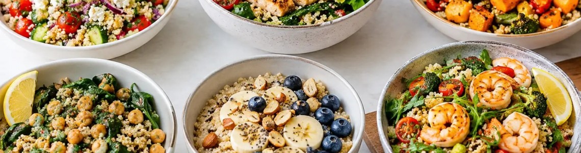 Меню с киноа за всеки ден в 7 вкусни идеи